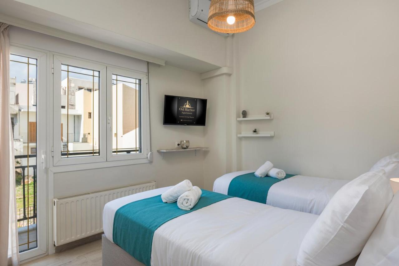 Old Harbor Apartment Luxury Living Chania Chania  Luaran gambar